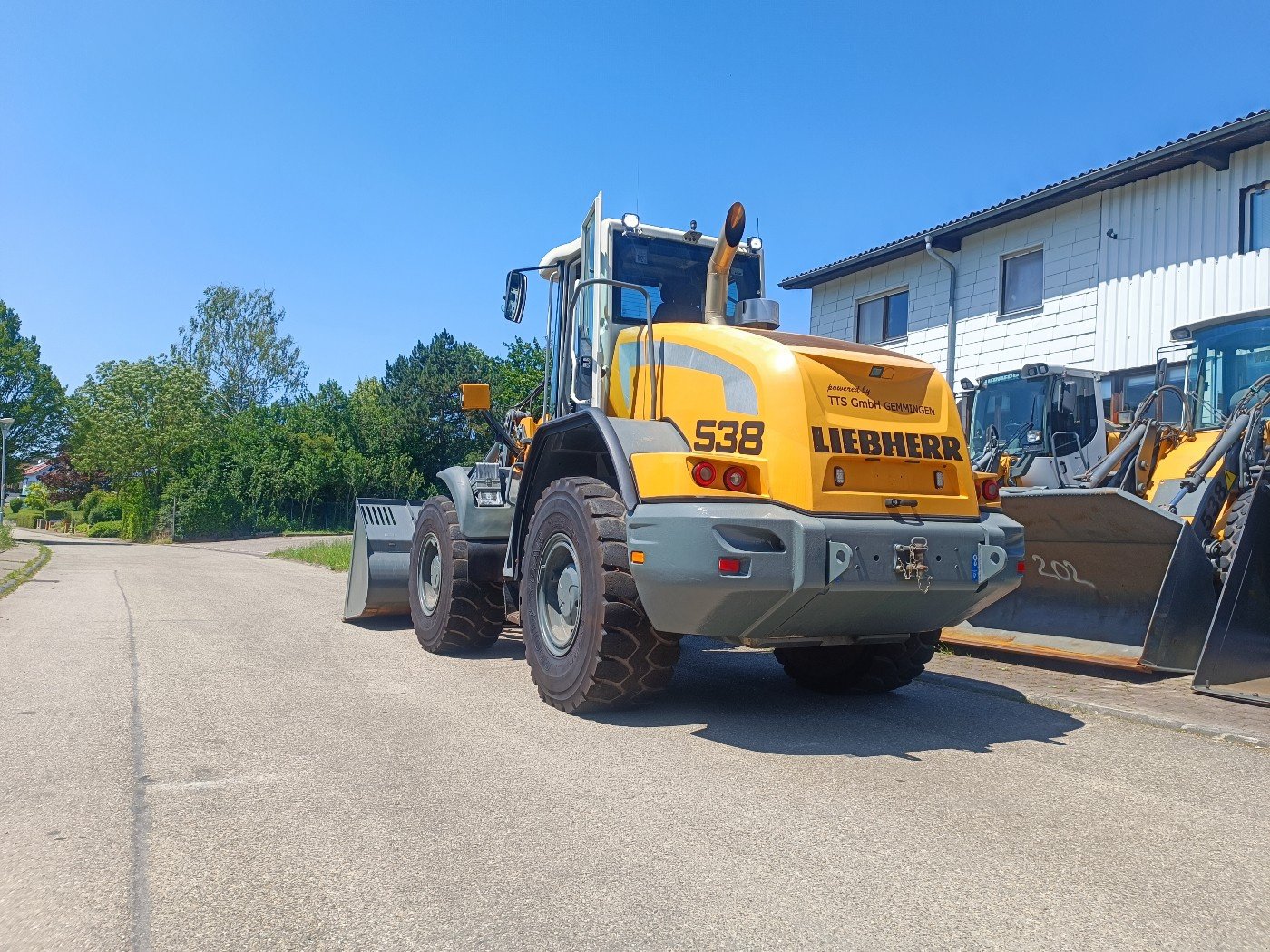 Radlader Türe ait Liebherr L 538, Gebrauchtmaschine içinde Nürnberg (resim 4)