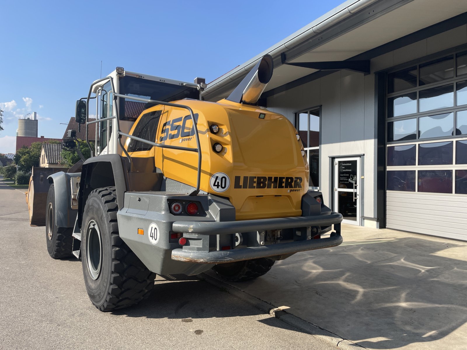 Radlader van het type Liebherr L 550 X Power, Gebrauchtmaschine in Creglingen (Foto 5)