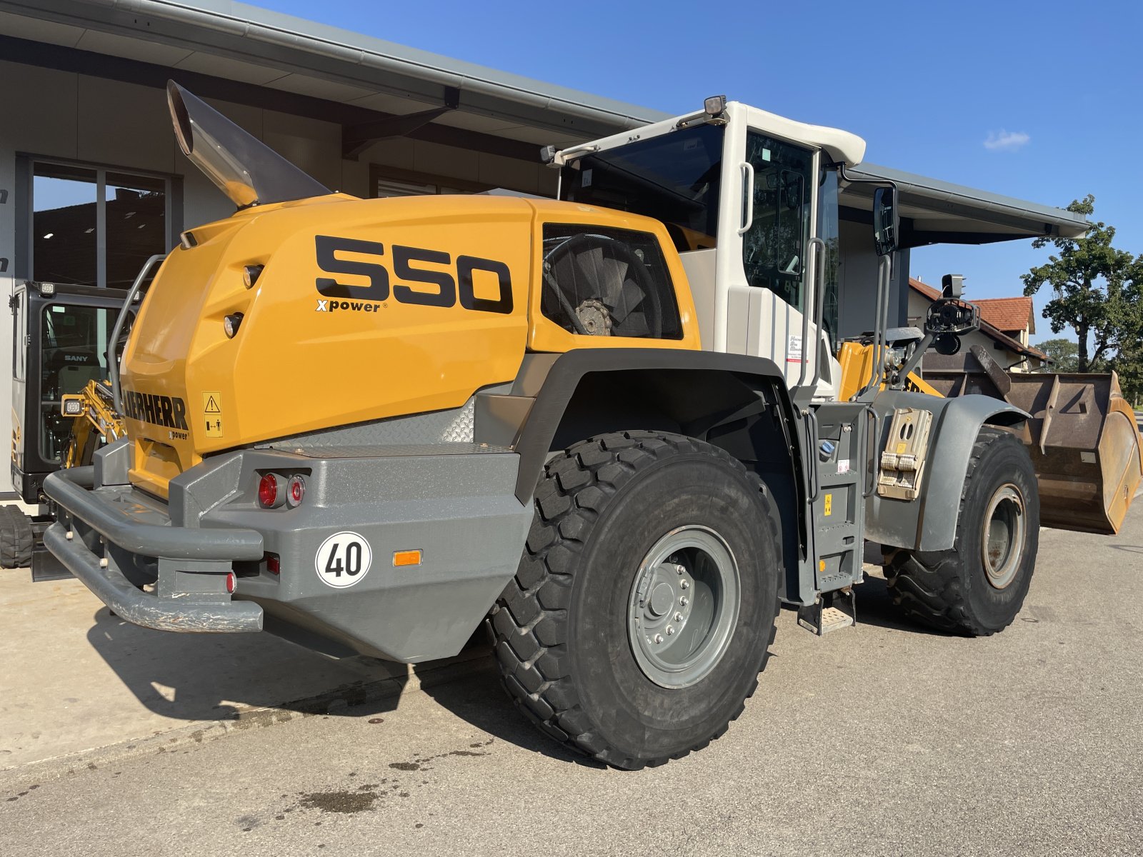 Radlader van het type Liebherr L 550 X Power, Gebrauchtmaschine in Creglingen (Foto 8)