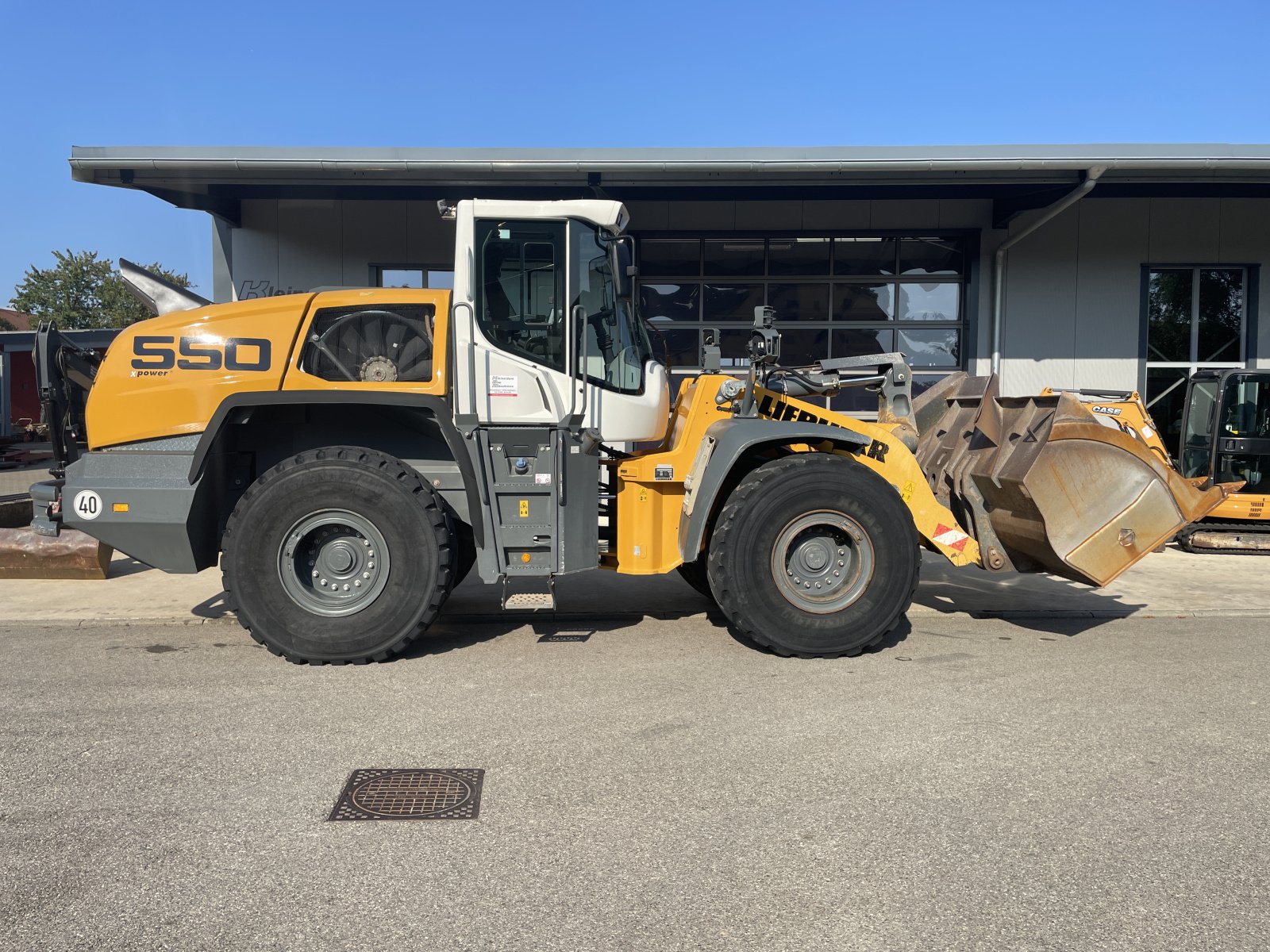 Radlader des Typs Liebherr L 550 X Power, Gebrauchtmaschine in Creglingen (Bild 9)