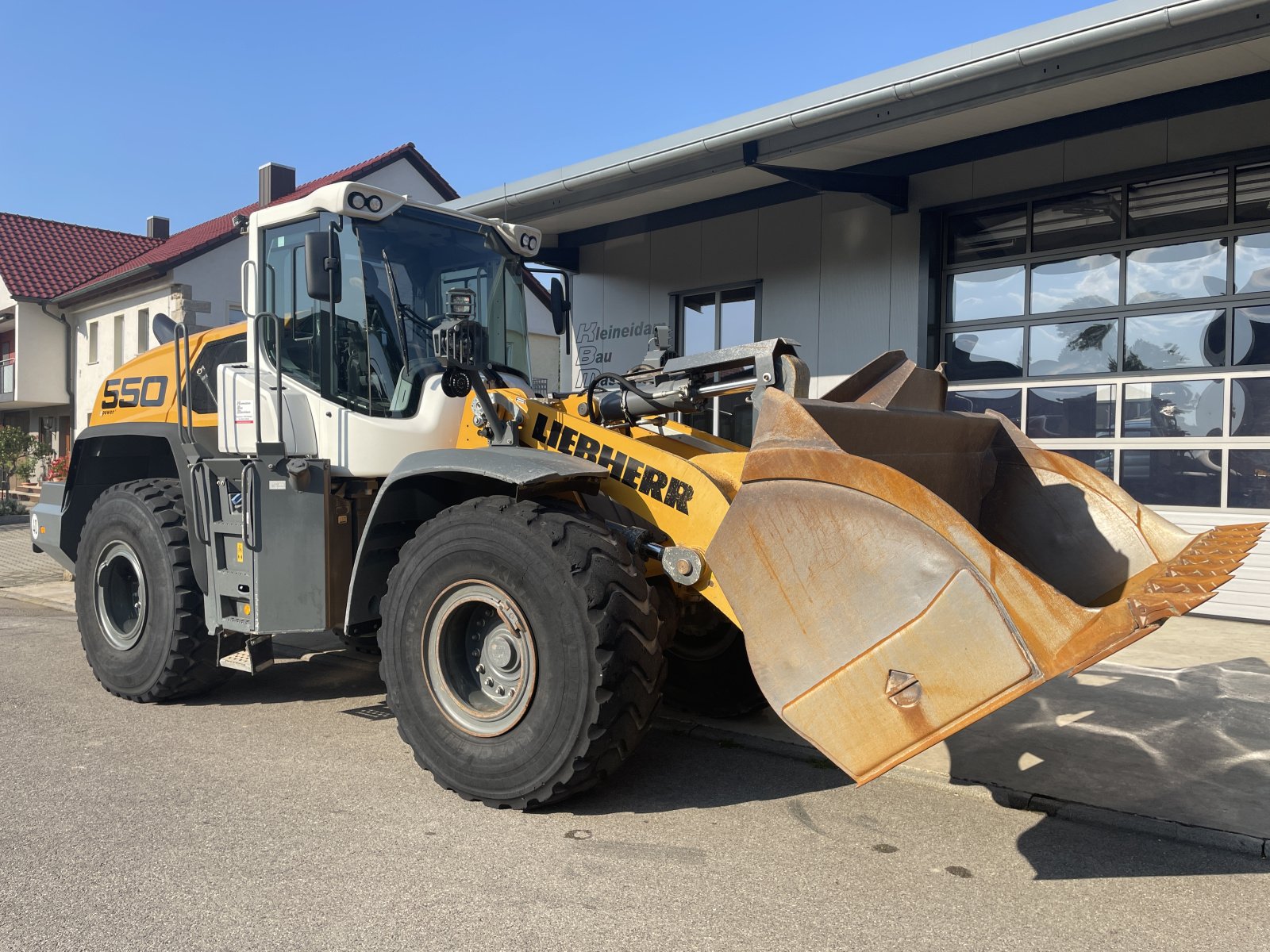 Radlader van het type Liebherr L 550 X Power, Gebrauchtmaschine in Creglingen (Foto 10)