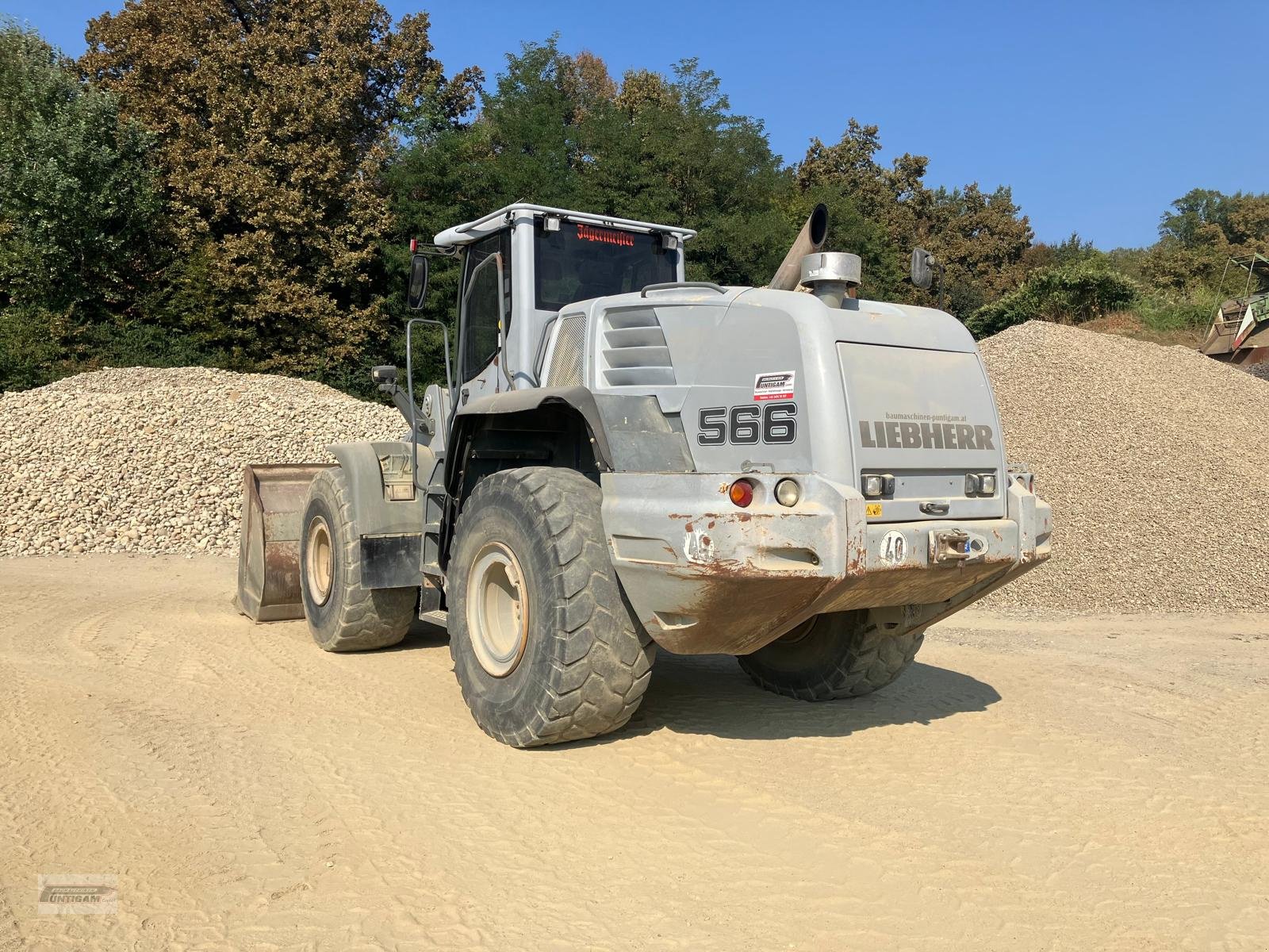 Radlader del tipo Liebherr L 566, Gebrauchtmaschine In Deutsch - Goritz (Immagine 5)