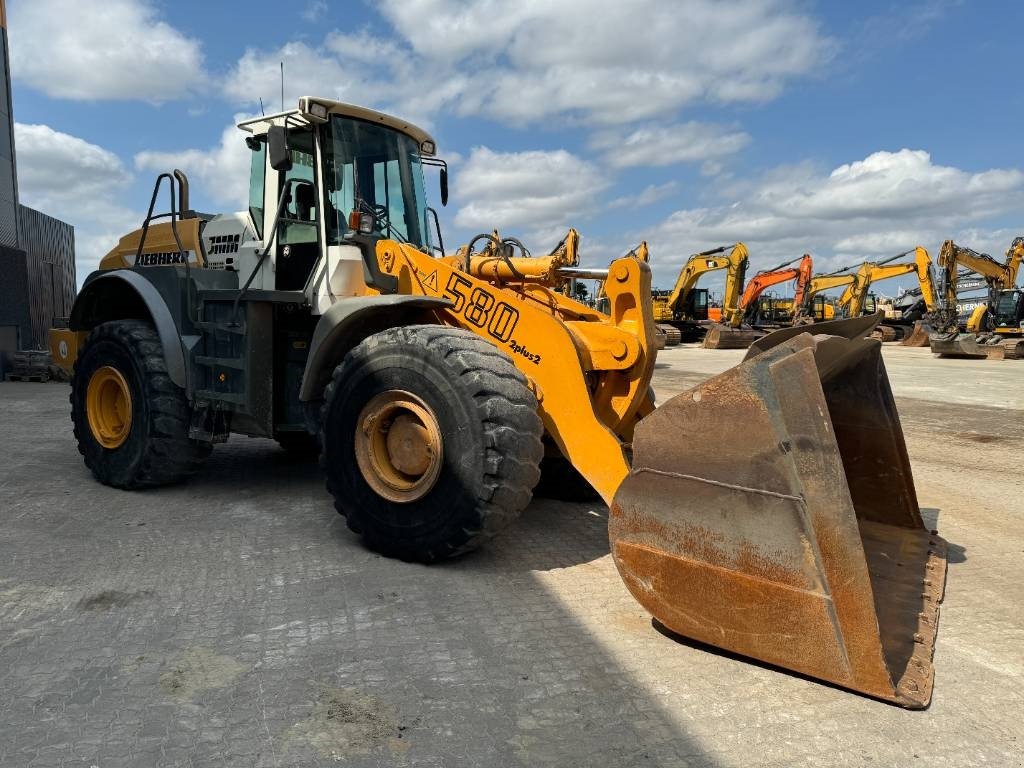 Radlader del tipo Liebherr L 580 2Plus2, Gebrauchtmaschine en Vojens (Imagen 3)