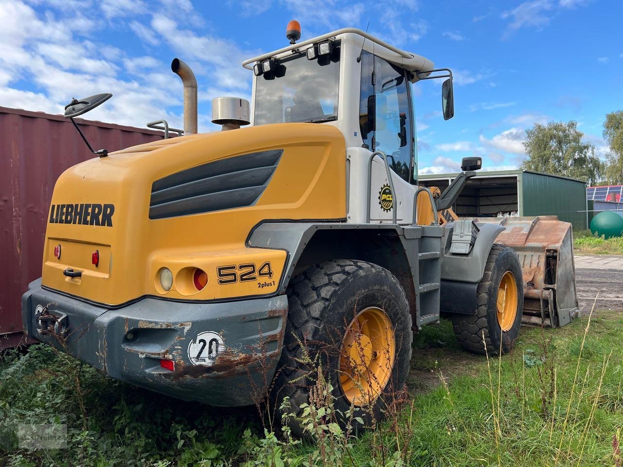 Radlader Türe ait Liebherr L524, Gebrauchtmaschine içinde Prenzlau (resim 3)