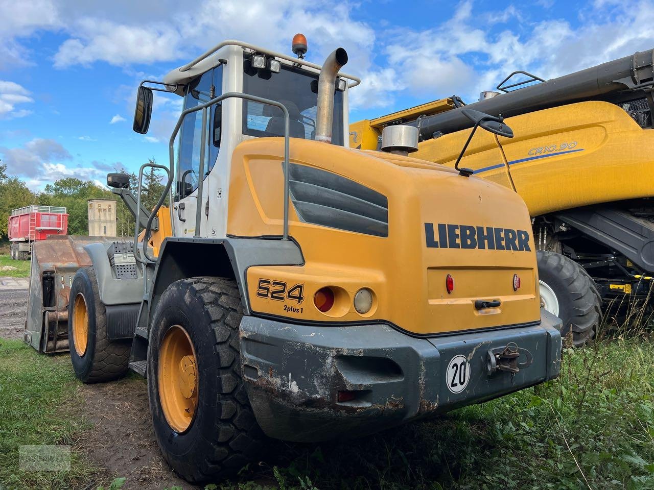 Radlader Türe ait Liebherr L524, Gebrauchtmaschine içinde Prenzlau (resim 4)