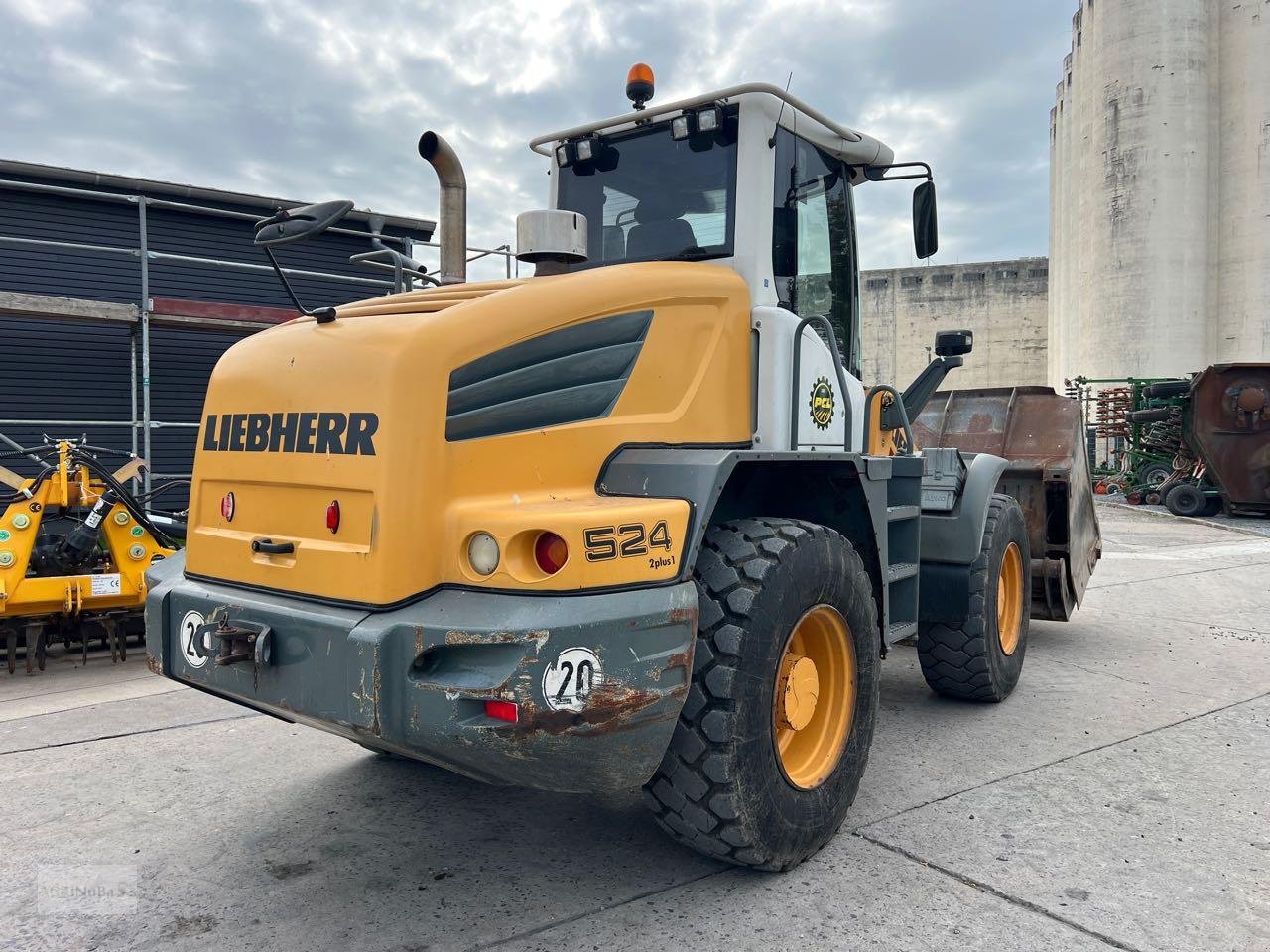 Radlader van het type Liebherr L524, Gebrauchtmaschine in Prenzlau (Foto 3)