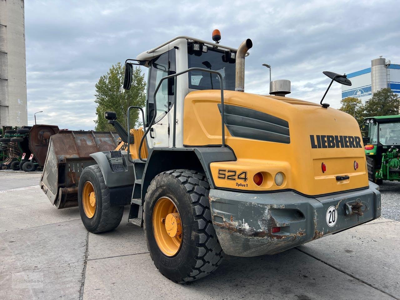 Radlader van het type Liebherr L524, Gebrauchtmaschine in Prenzlau (Foto 5)