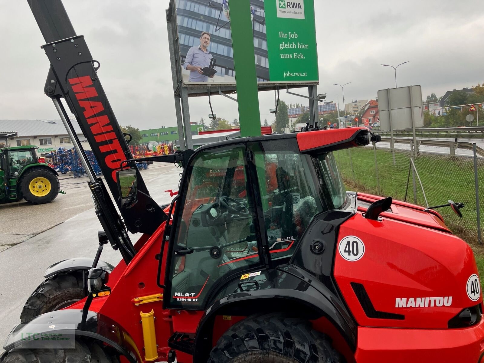 Radlader typu Manitou MLA533 Teleradlader, Vorführmaschine v Korneuburg (Obrázek 4)