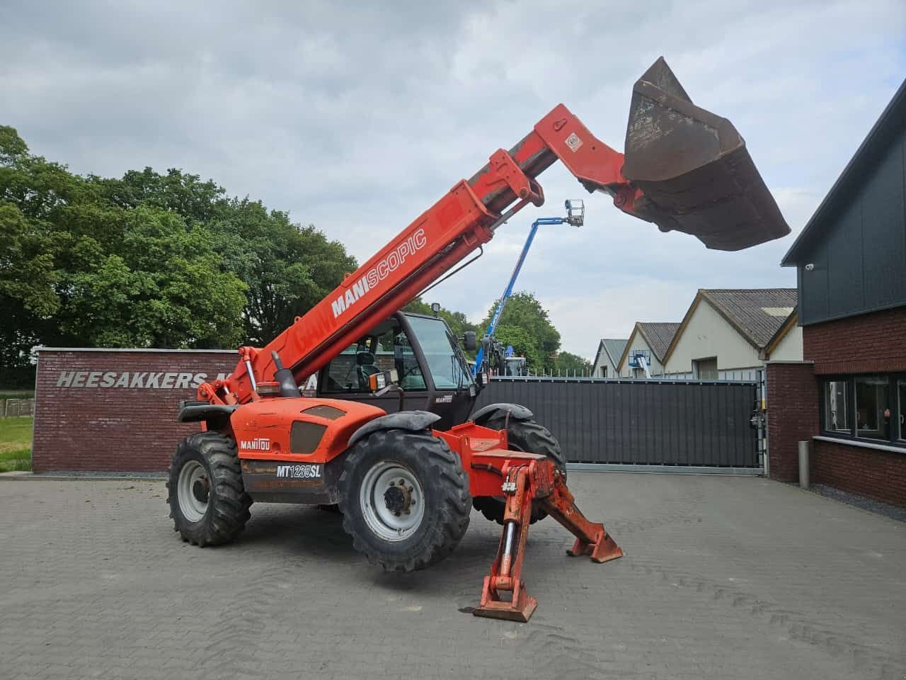 Radlader typu Manitou MT1235, Gebrauchtmaschine w Nederweert (Zdjęcie 8)