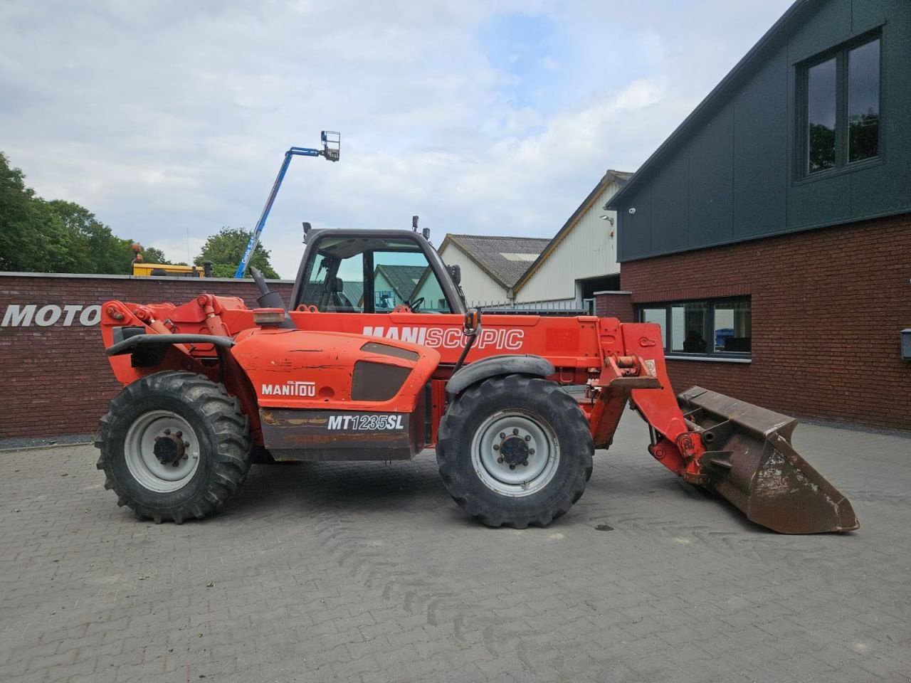 Radlader des Typs Manitou MT1235, Gebrauchtmaschine in Nederweert (Bild 5)