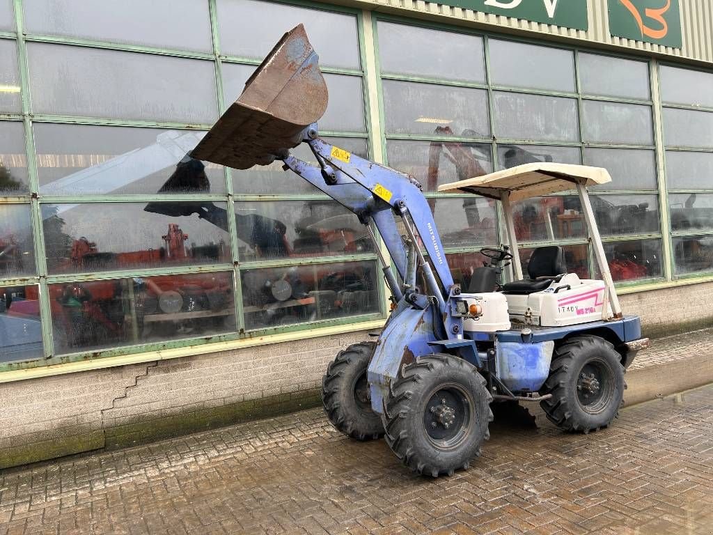 Radlader van het type Mitsubishi WS 210, Gebrauchtmaschine in Roosendaal (Foto 3)