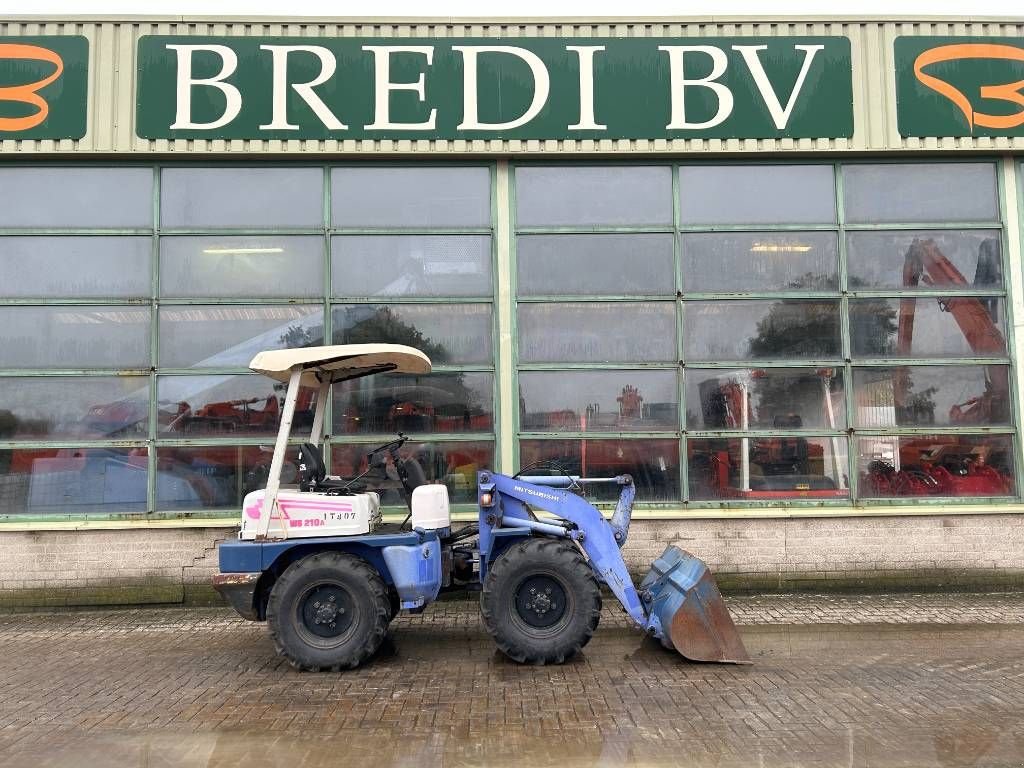 Radlader van het type Mitsubishi WS 210, Gebrauchtmaschine in Roosendaal (Foto 2)