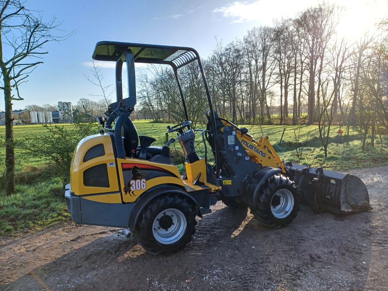 Radlader typu Mustang 306, Gebrauchtmaschine w Terschuur (Zdjęcie 8)