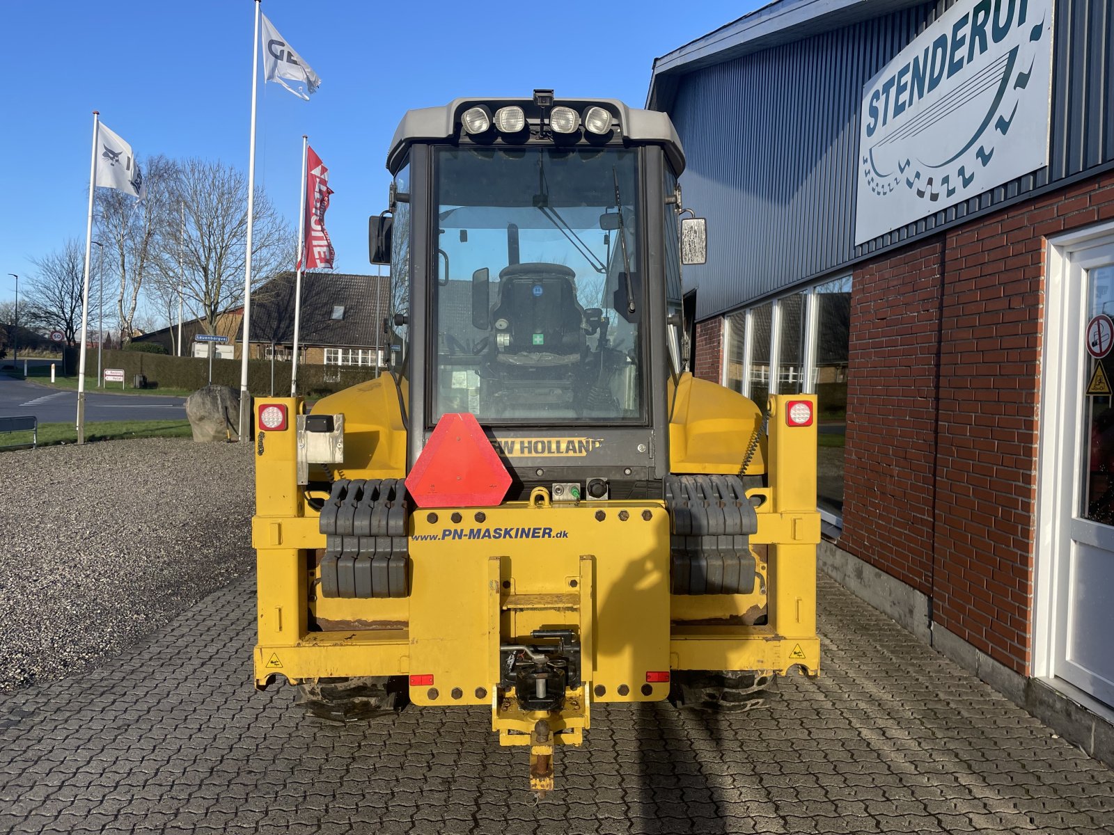 Radlader tipa New Holland B110C, Gebrauchtmaschine u Rødding (Slika 2)