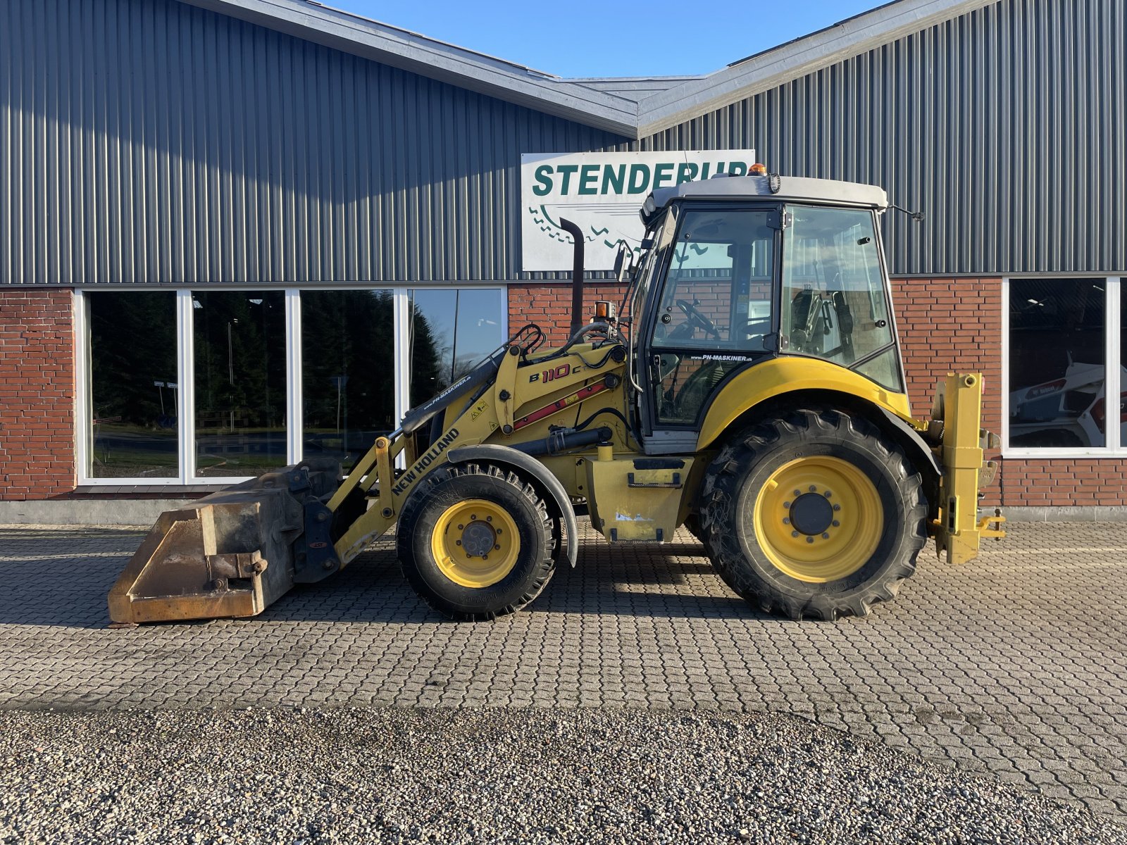 Radlader tipa New Holland B110C, Gebrauchtmaschine u Rødding (Slika 1)