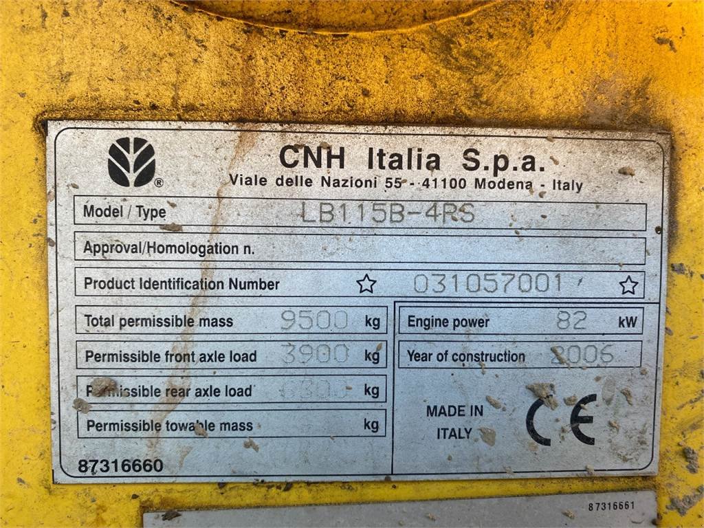 Radlader tipa New Holland LB115B, Gebrauchtmaschine u Hemmet (Slika 11)