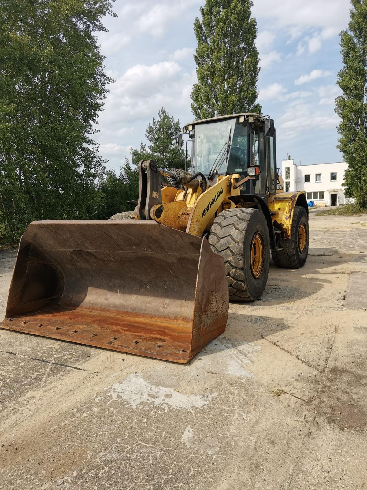 Radlader du type New Holland W 190 B, Gebrauchtmaschine en Nürnberg (Photo 1)