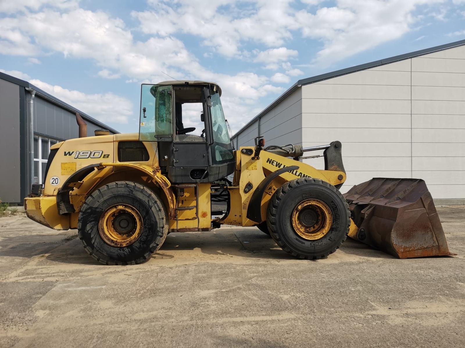 Radlader typu New Holland W 190 B, Gebrauchtmaschine v Nürnberg (Obrázok 5)