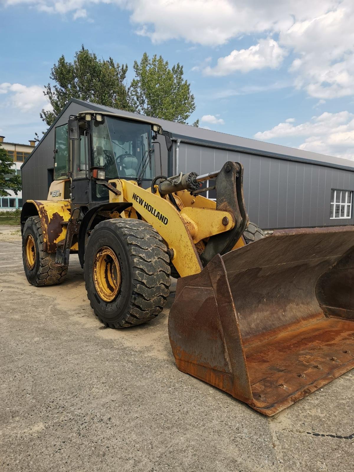 Radlader van het type New Holland W 190 B, Gebrauchtmaschine in Nürnberg (Foto 8)