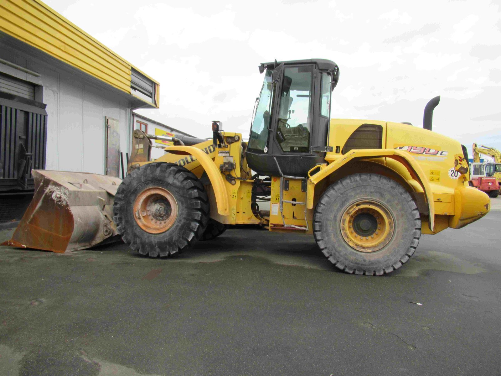 Radlader del tipo New Holland W 190, Gebrauchtmaschine en Nürnberg (Imagen 4)