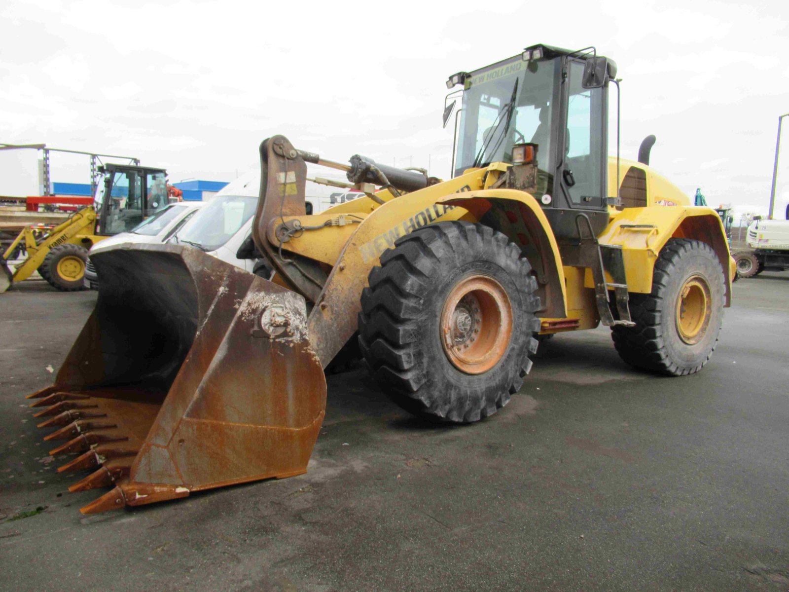 Radlader типа New Holland W 190, Gebrauchtmaschine в Nürnberg (Фотография 5)