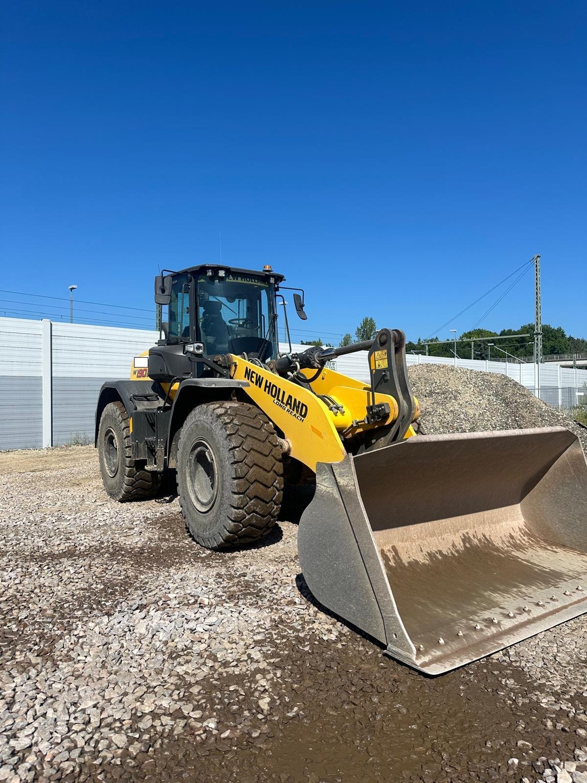 Radlader tip New Holland W 190, Gebrauchtmaschine in Nürnberg (Poză 1)