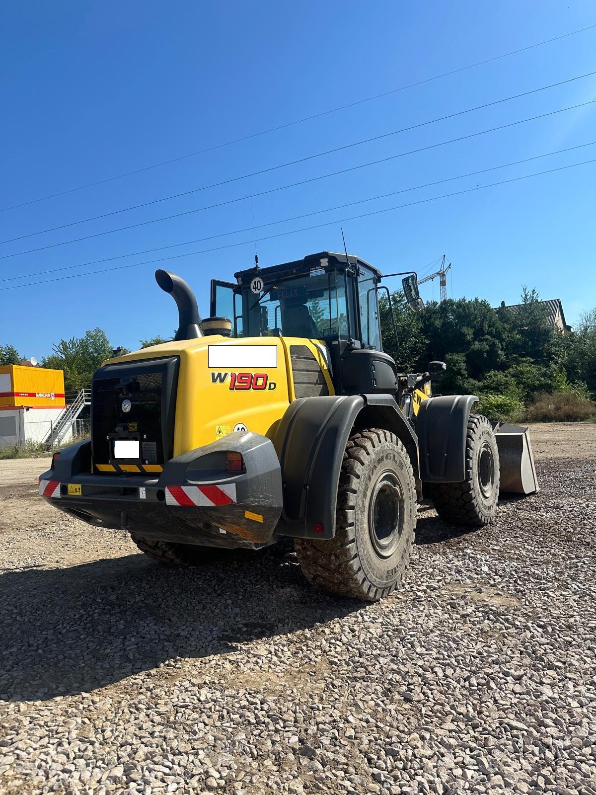 Radlader типа New Holland W 190, Gebrauchtmaschine в Nürnberg (Фотография 7)