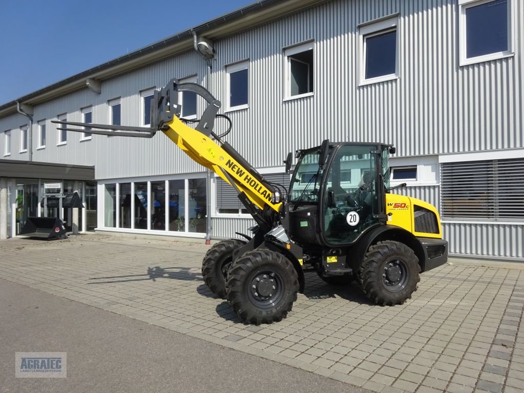 Radlader typu New Holland W 50 C, Neumaschine v Salching bei Straubing (Obrázek 3)