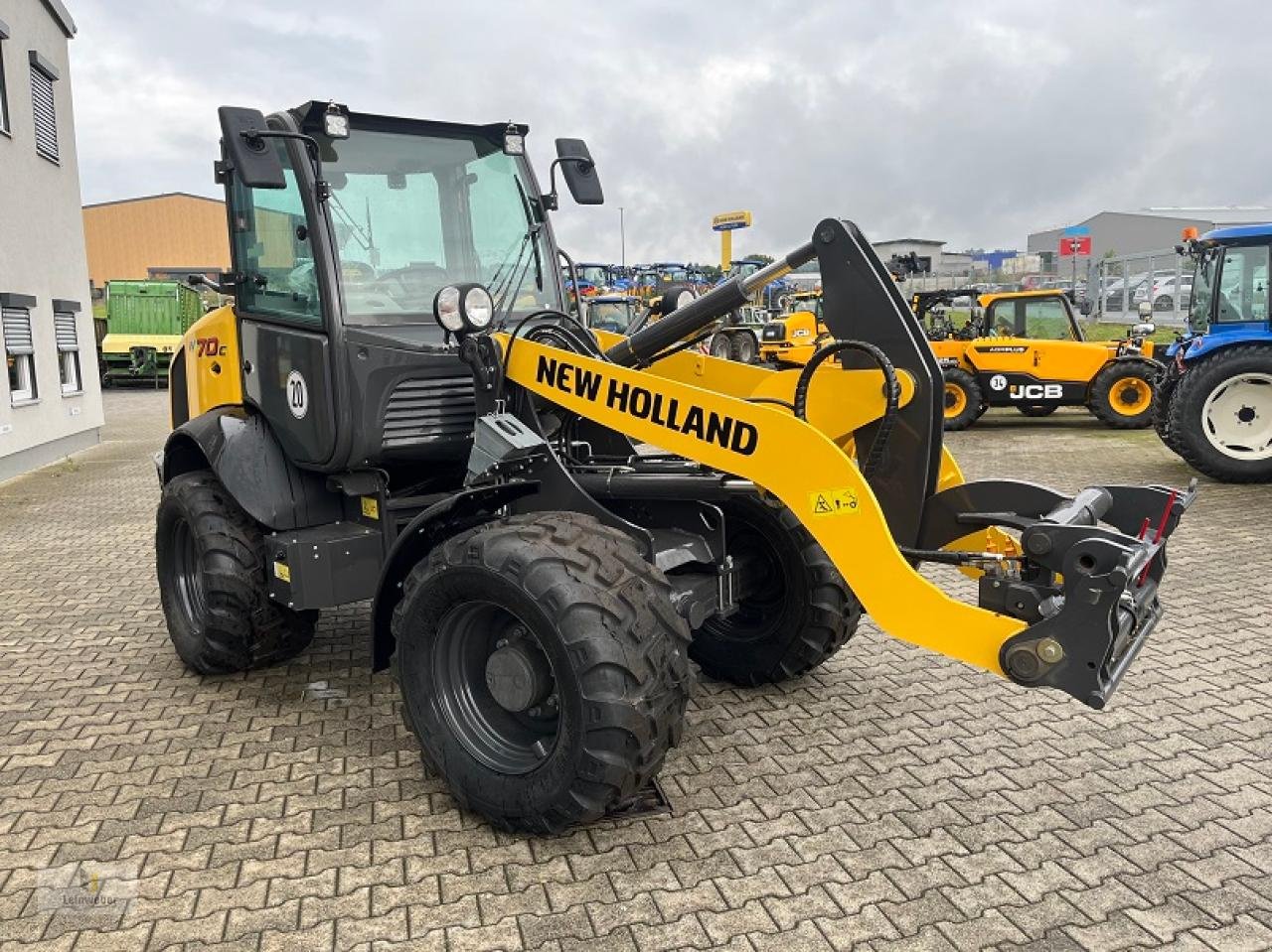 Radlader typu New Holland W 70 C, Neumaschine v Neuhof - Dorfborn (Obrázok 2)