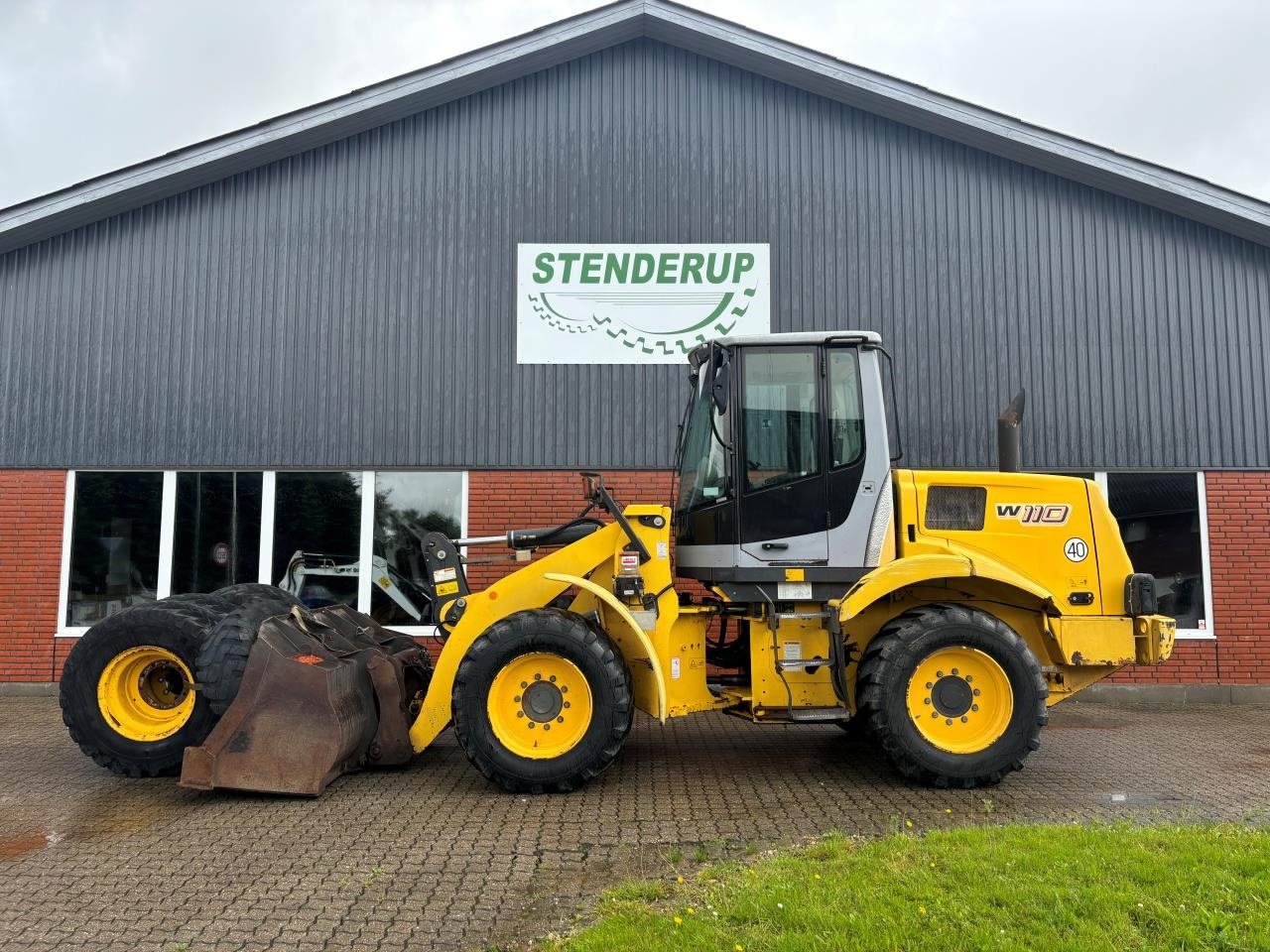 Radlader typu New Holland W100, Gebrauchtmaschine v Rødding (Obrázek 1)