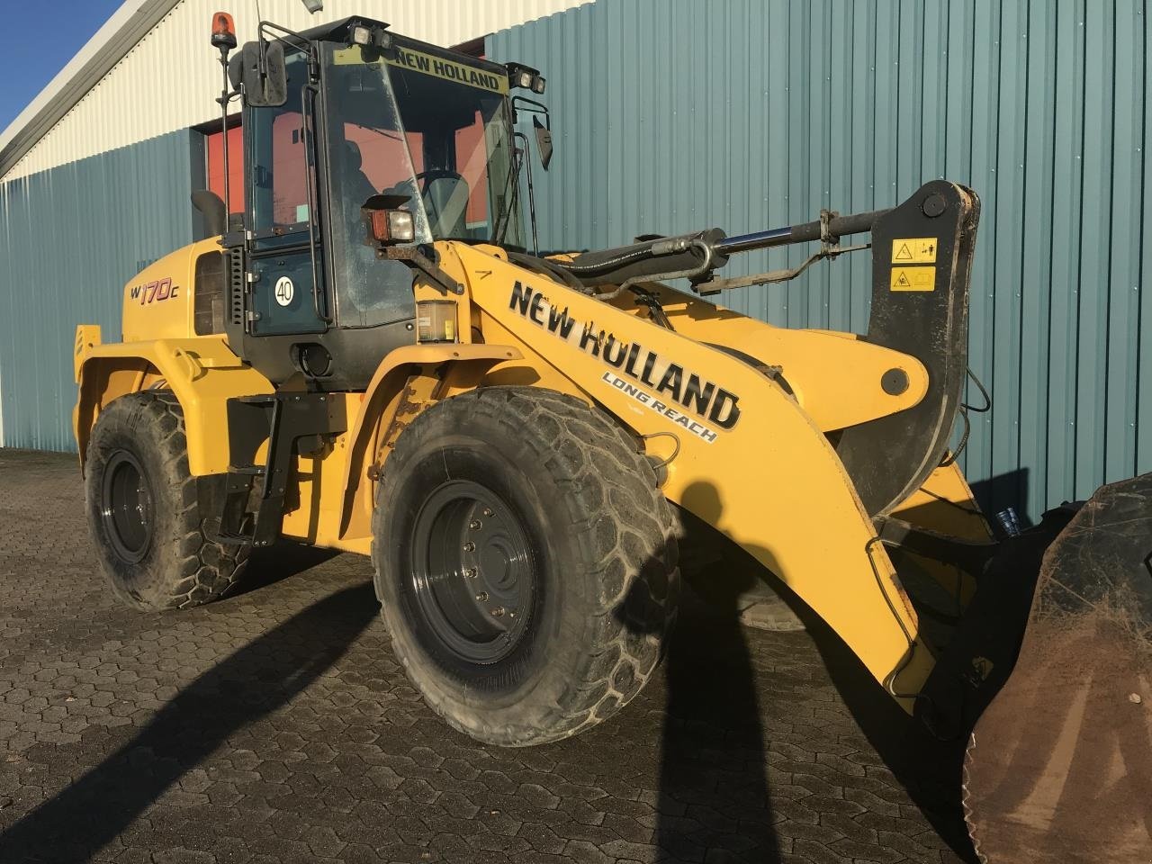 Radlader of the type New Holland W170C LR, Gebrauchtmaschine in Viborg (Picture 4)