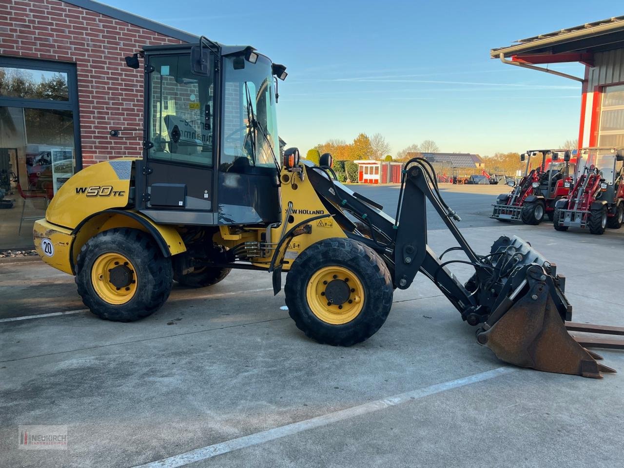 Radlader del tipo New Holland W50TC, Gebrauchtmaschine In Delbrück-Westenholz (Immagine 4)