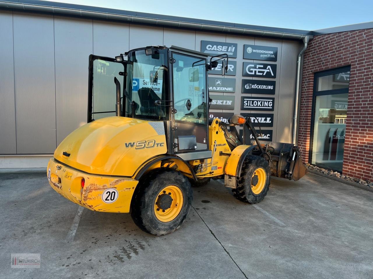 Radlader del tipo New Holland W50TC, Gebrauchtmaschine In Delbrück-Westenholz (Immagine 8)