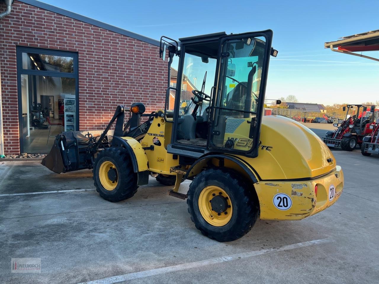 Radlader a típus New Holland W50TC, Gebrauchtmaschine ekkor: Delbrück-Westenholz (Kép 9)