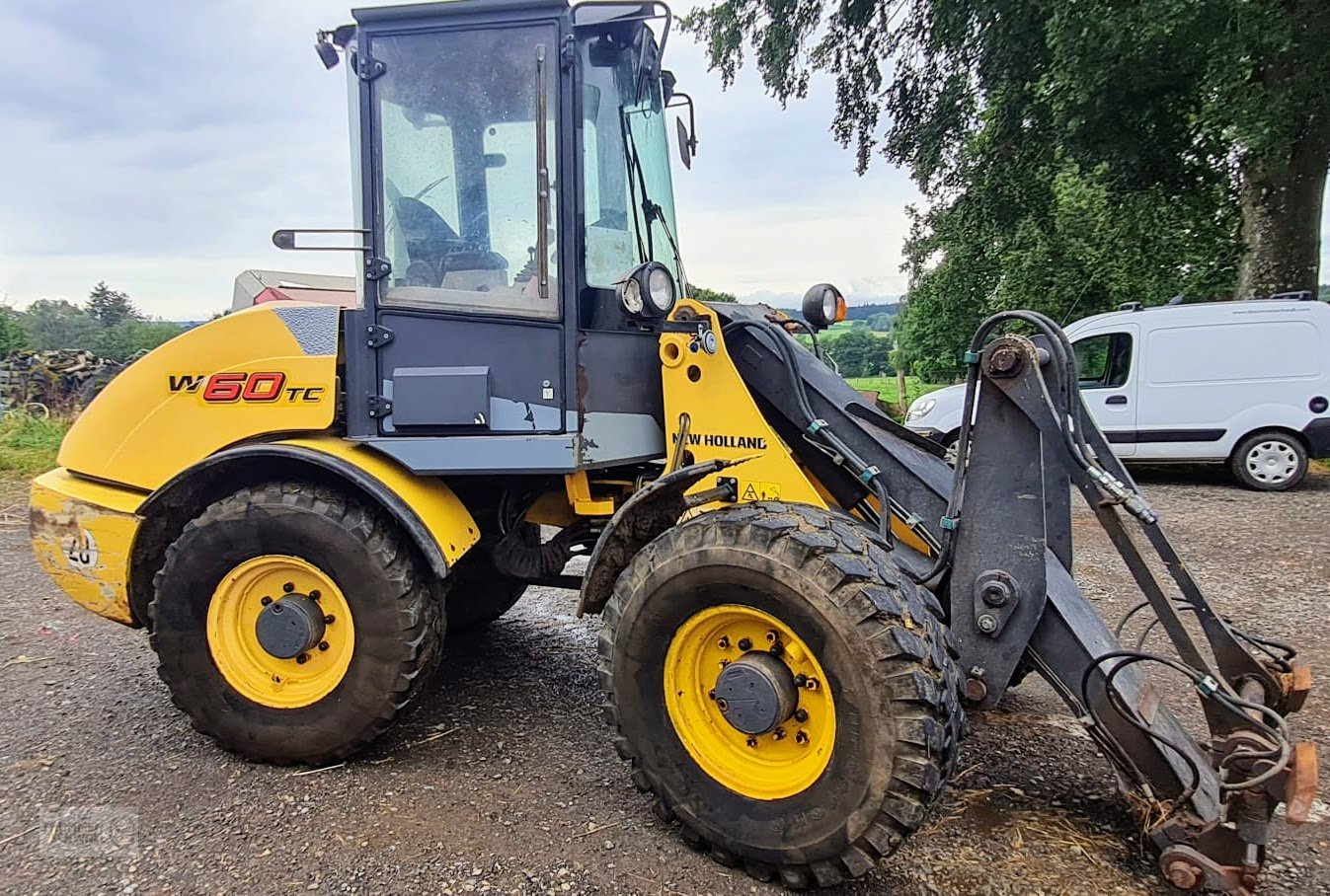 Radlader typu New Holland W60TC (im Kundenaufrag), Gebrauchtmaschine v Crombach/St.Vith (Obrázok 1)