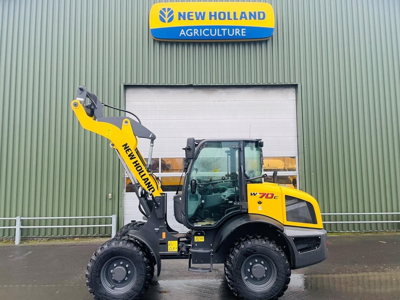 Radlader del tipo New Holland W70C ZB-HS STAGE V, Gebrauchtmaschine en Middelfart (Imagen 2)