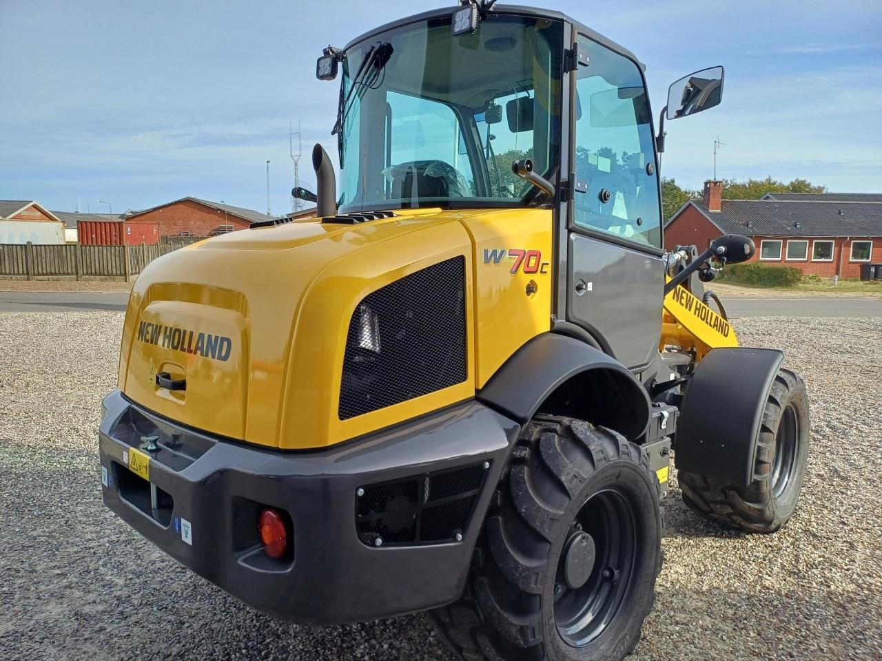 Radlader of the type New Holland W70C ZB-HS, Gebrauchtmaschine in Skjern (Picture 4)