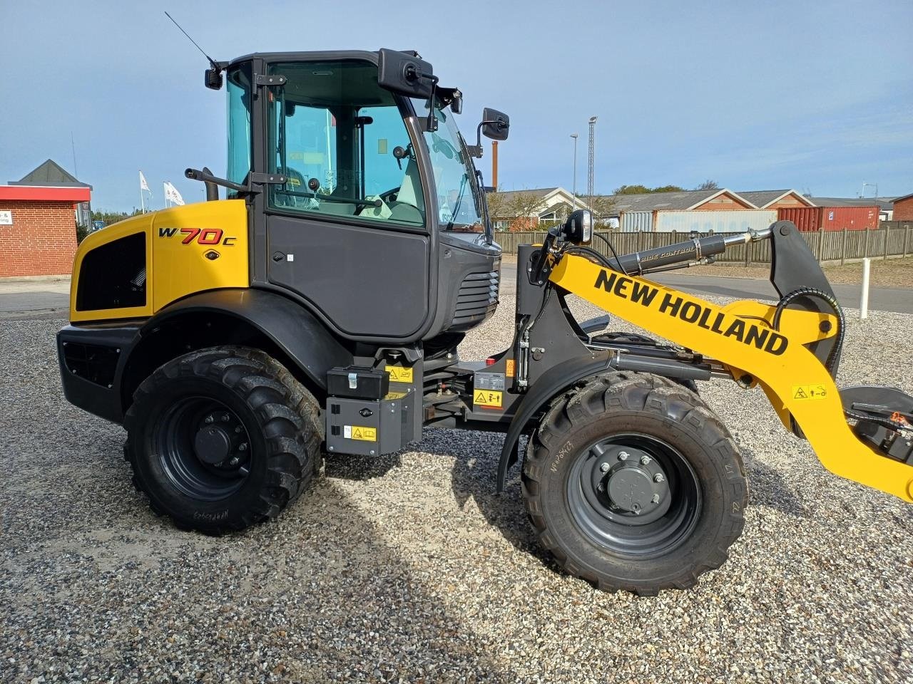 Radlader van het type New Holland W70C ZB-HS, Gebrauchtmaschine in Skjern (Foto 5)