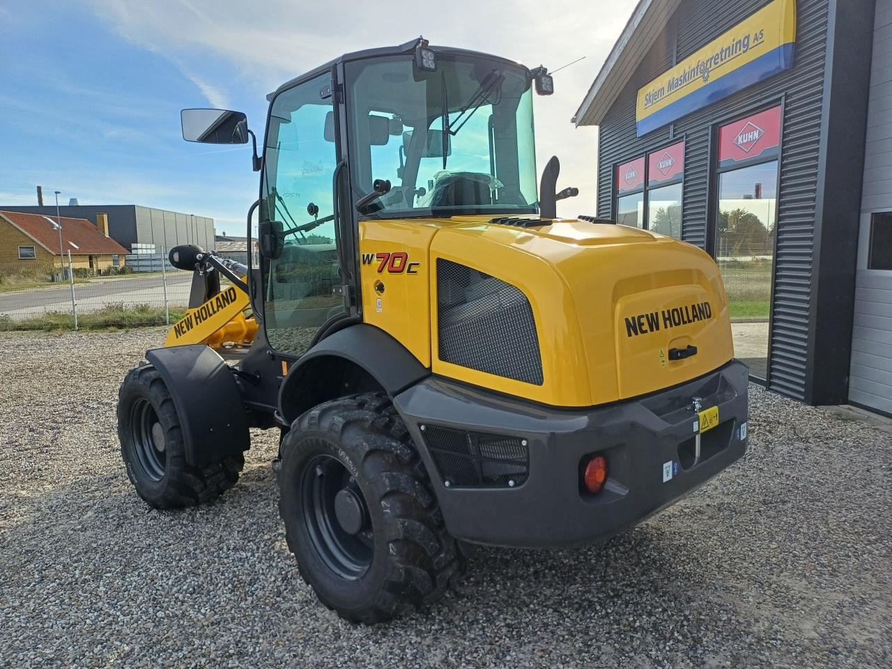 Radlader of the type New Holland W70C ZB-HS, Gebrauchtmaschine in Skjern (Picture 3)