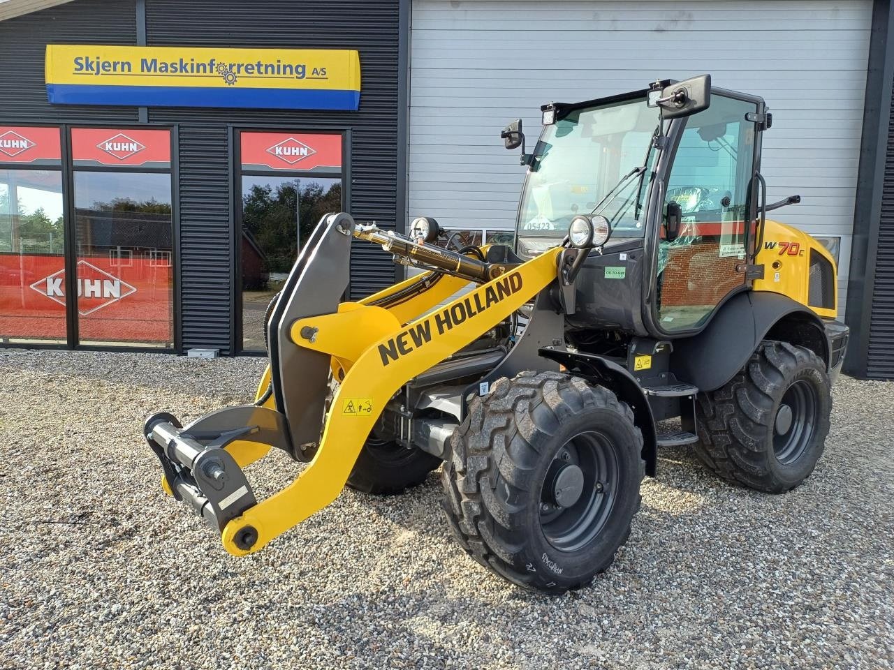 Radlader del tipo New Holland W70C ZB-HS, Gebrauchtmaschine In Skjern (Immagine 1)