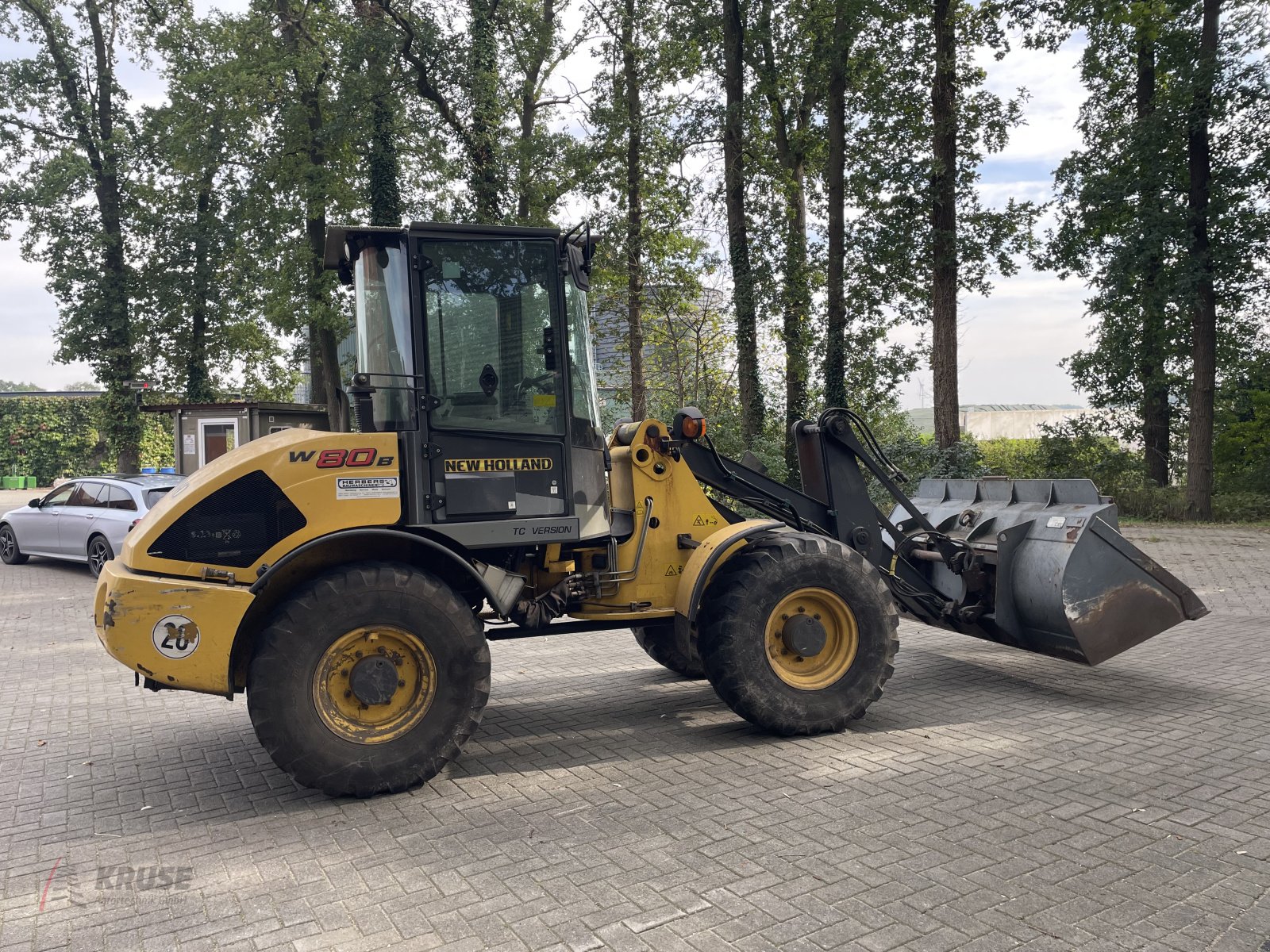 Radlader del tipo New Holland W80 BTC, Gebrauchtmaschine en Fürstenau (Imagen 4)