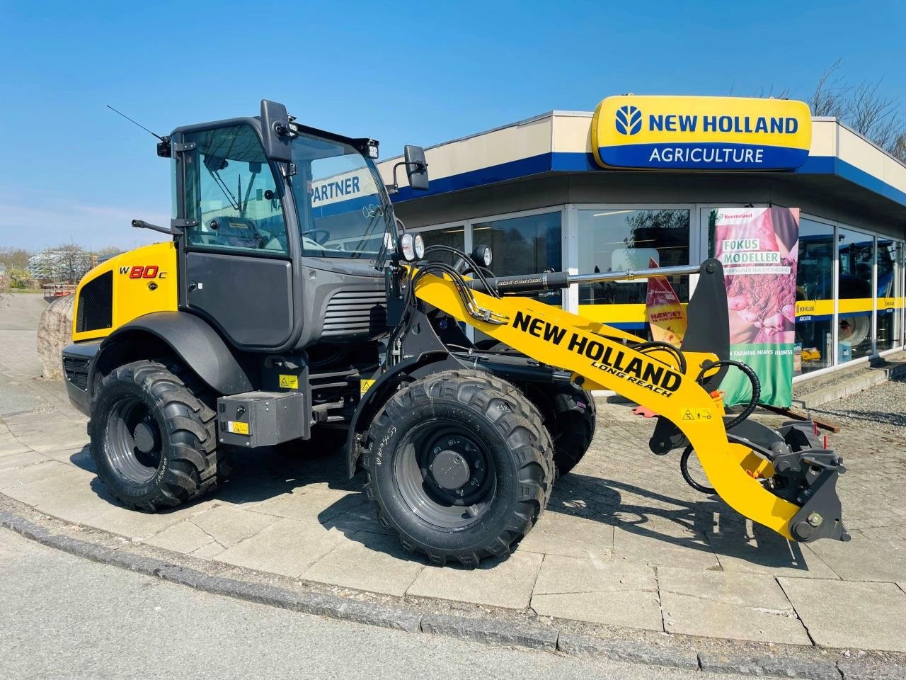 Radlader of the type New Holland W80C LR-HS, Gebrauchtmaschine in Middelfart (Picture 2)