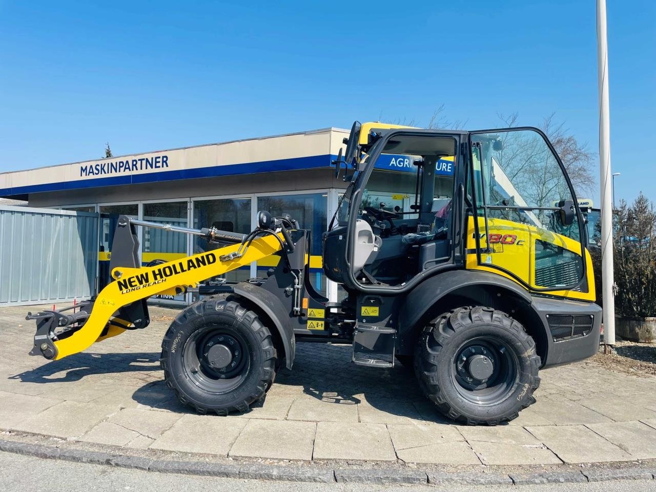 Radlader a típus New Holland W80C LR-HS, Gebrauchtmaschine ekkor: Middelfart (Kép 8)