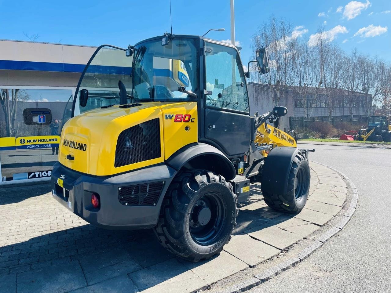 Radlader des Typs New Holland W80C LR-HS, Gebrauchtmaschine in Middelfart (Bild 7)