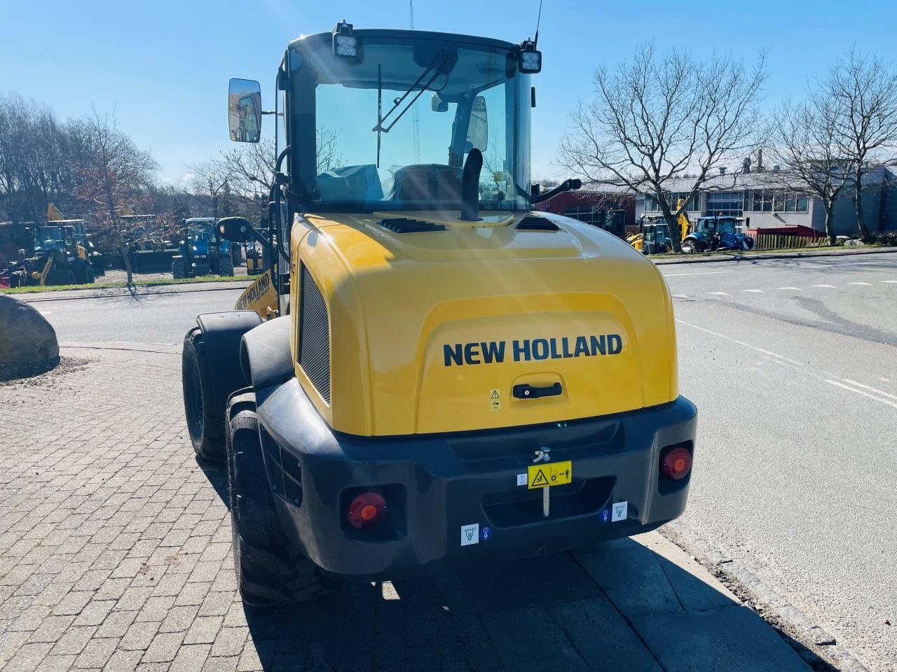 Radlader of the type New Holland W80C LR-HS, Gebrauchtmaschine in Middelfart (Picture 8)