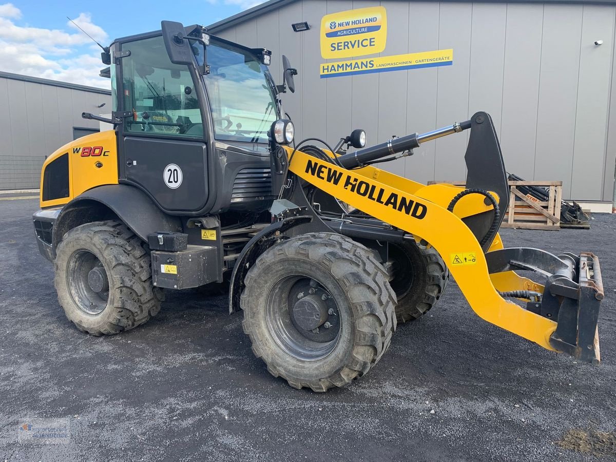 Radlader van het type New Holland W80C Stage V, Vorführmaschine in Altenberge (Foto 1)