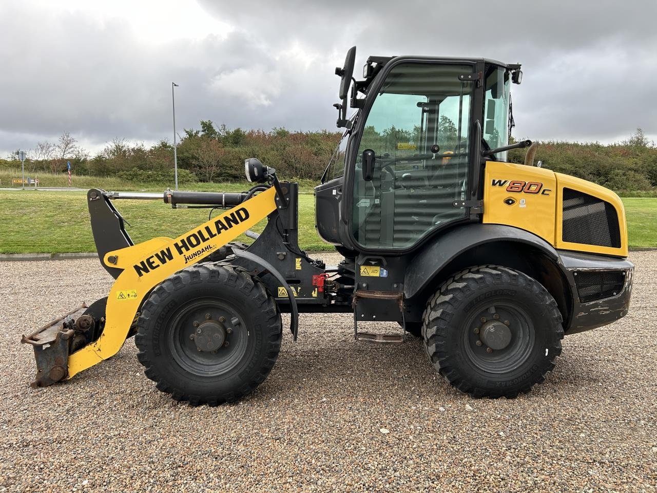 Radlader typu New Holland W80C ZB HS-AG, Gebrauchtmaschine v Thisted (Obrázek 4)