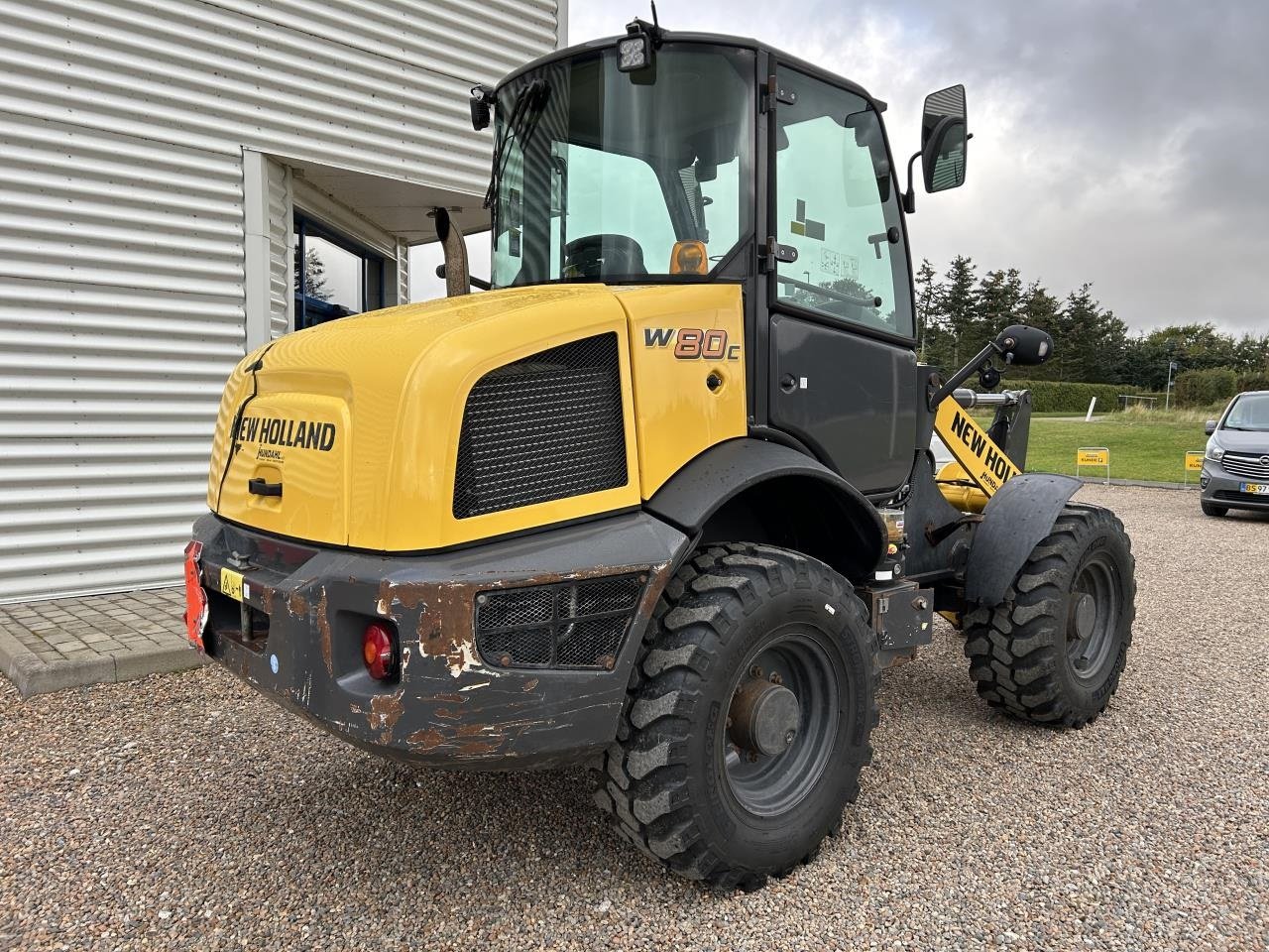 Radlader of the type New Holland W80C ZB HS-AG, Gebrauchtmaschine in Thisted (Picture 7)