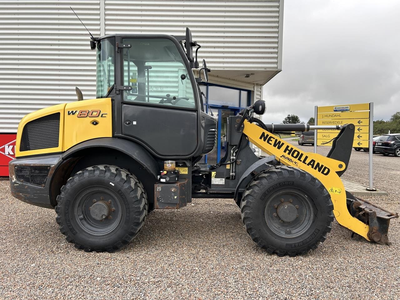 Radlader du type New Holland W80C ZB HS-AG, Gebrauchtmaschine en Thisted (Photo 8)