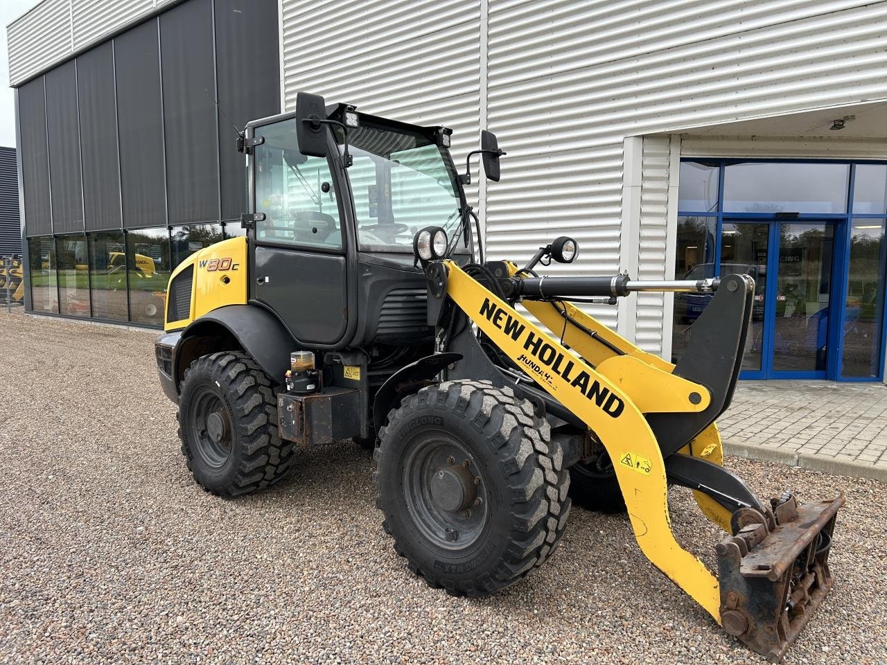 Radlader van het type New Holland W80C ZB HS-AG, Gebrauchtmaschine in Thisted (Foto 1)